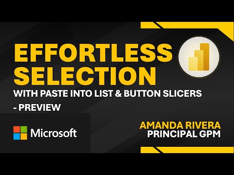 Paste into new list & button slicers (Preview)