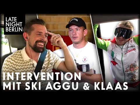 Never be late again! Ski Aggu & Klaas miss a lesson | Late Night Berlin