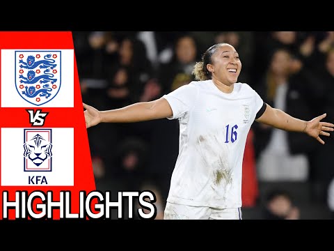 England vs South Korea | Extended Highlights | Arnold Cup | 16 February, 2023