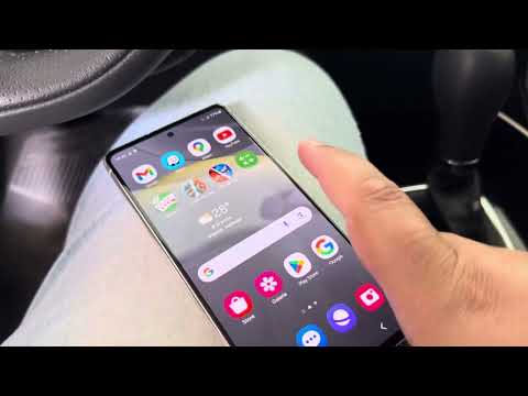 Android 14 with auto fermata - method to mirror cell phone