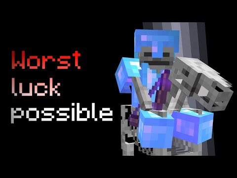 Is it possible to beat Minecraft with only bad RNG?