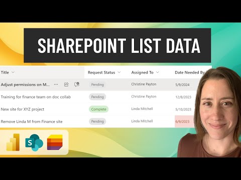 SharePoint List Data in Power BI (see pinned comment!)