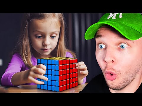 Cette Enfant a Terminé ce Rubik's Cube en 5 secondes...