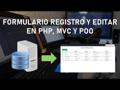 Formulario HTML en PHP, MVC y POO - Clase 20