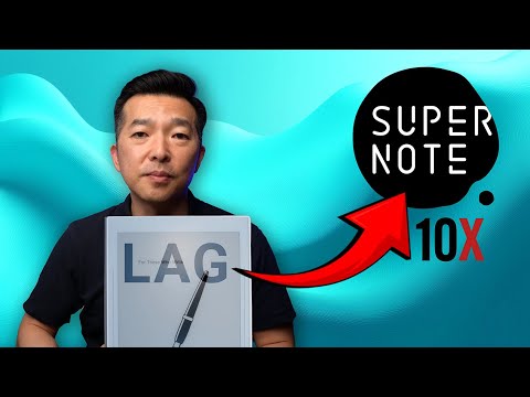 Your Supernote is 10x Slower Than It Should Be (Here's the Fix)
