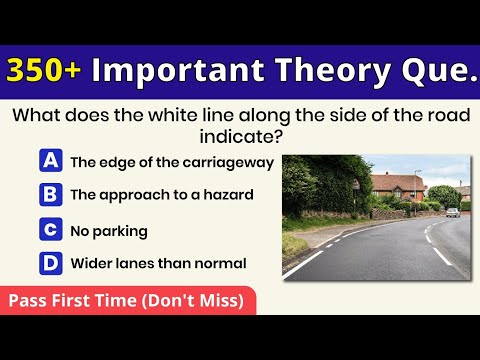 Theory Test 2025 UK | 350+ MOST Important Theory Questions | Pass First Time