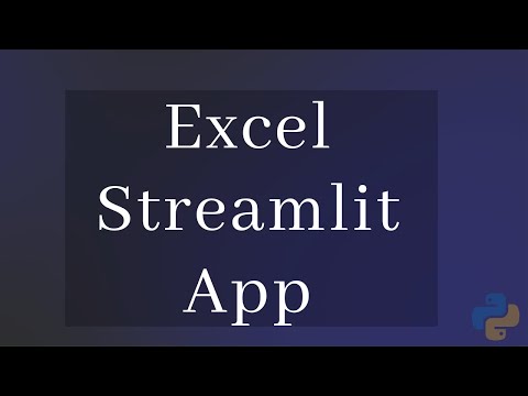 An App to Update Excel File with Pandas and Streamlit