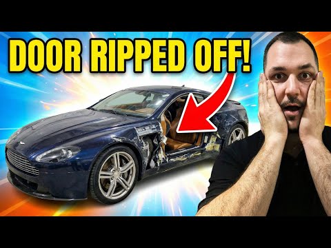 🔥 COPART ASTON MARTIN VANTAGE V8 – FIRST LOOK & HIDDEN DAMAGE REVEAL (EPISODE 1)