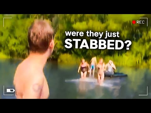 Teen Realizes He Accidentally Recorded A Mass Stabbing