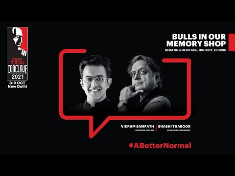 Shashi Tharoor Vs Vikram Sampath: Debating Heritage, History & Hubris | India Today Conclave 2021