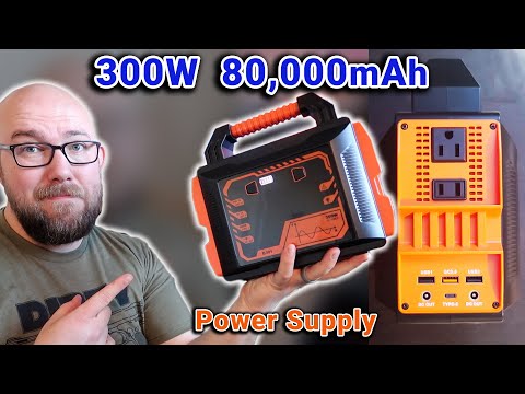AntRobut Power Supply Unboxing & Review | 300 W (296WH) 80,000mAh
