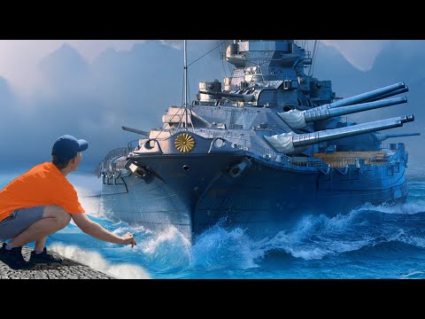 World of Warships But The Ships Get Bigger Every Time