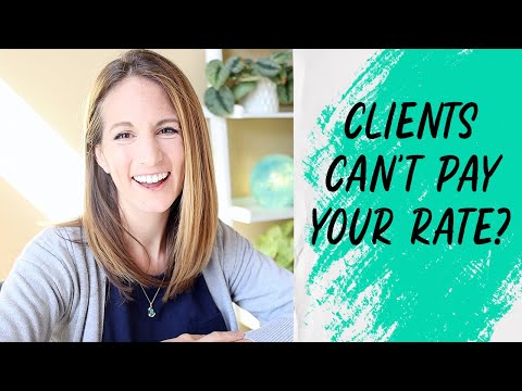 Can't Find Clients Willing to Pay Your Full Rate?