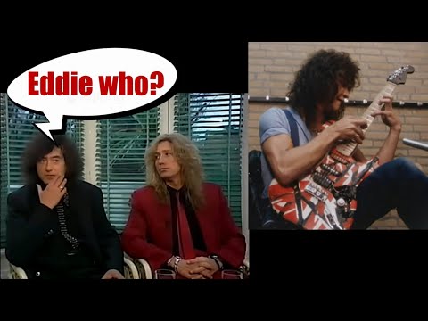 Why Eddie Van Halen slammed Jimmy Page and what Jimmy thought of Eddie