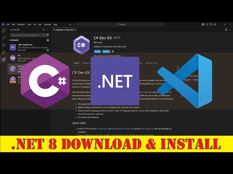 C# and .Net in Visual Studio Code ( vscode ) |  C# Dev Kit | Setup and Install | 2024 | IAmUmair