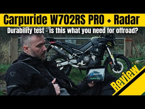 Motorcycle CarPlay with RADAR? Carpuride W702RS PRO Review & Test