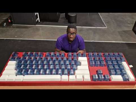 reasonably sized keyboard