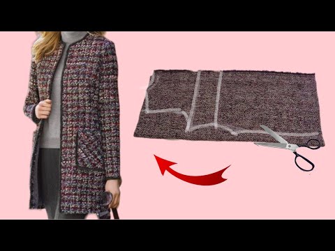 "Sew a Stunning Winter Maxi Coat: Easy DIY Tutorial for Cold Weather Fashion!"