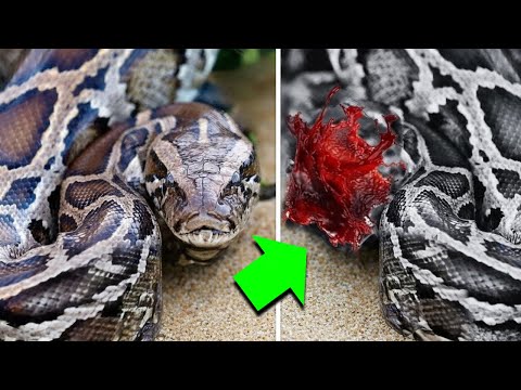 Something Started Decapitating Pythons in Florida