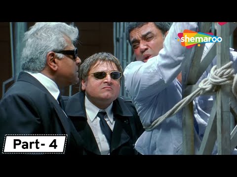 सच सच बता तू गांधी के बारे में क्या जानता है ?| Best Comedy Scenes | Bhagam Bhag Movie in Parts -04