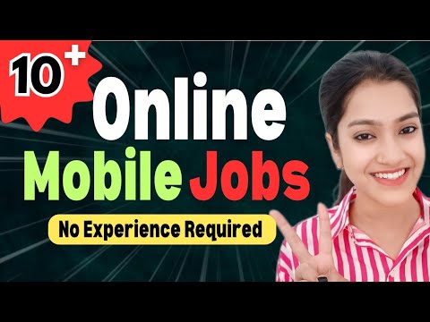 10+ mobile online jobs | Online Mobile Jobs | Mobile se kaun si job kr skte hain | Online job mobile