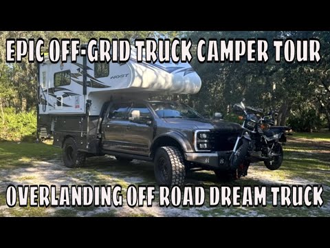 Epic Off-Grid Truck Camper Tour: Overlanding Adventures Await!