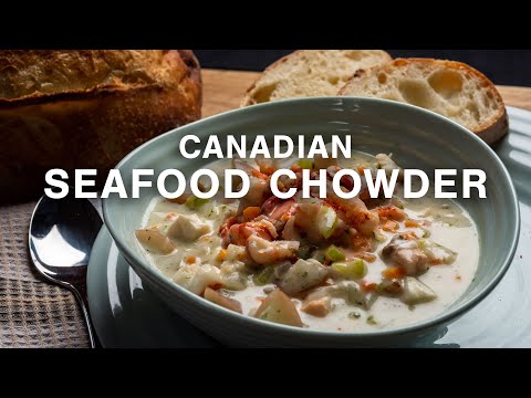 Classic Canadian Seafood Chowder  | Chef Shane Robilliard