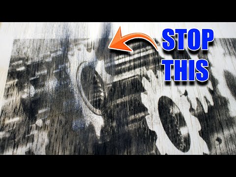 Borax Laser Engravings that Don't Smear!