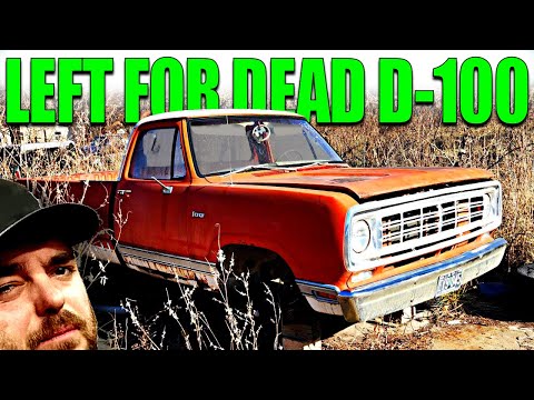 ABANDONED 1976 Dodge D-100 Will It Run After 35 Years?