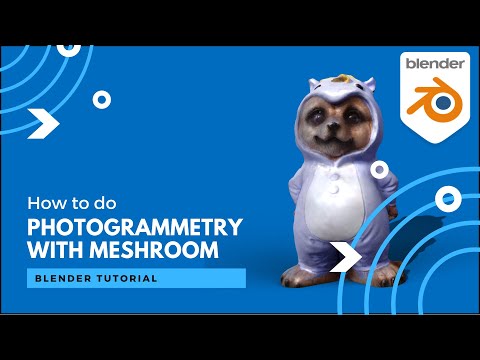 Photogrammetry in Blender and Meshroom - Blender Tutorial