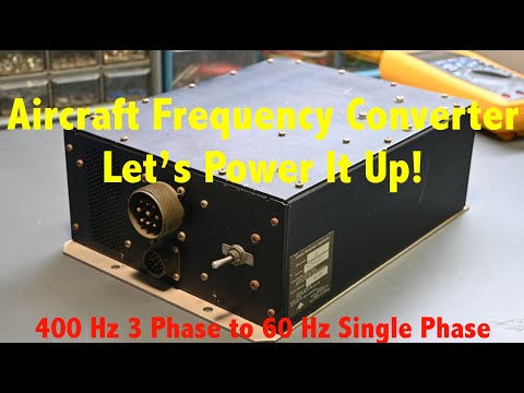 Aircraft Frequency Power Converter - Let's Power It Up!