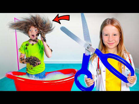 Nastya y cuentos útiles sobre el cuidado de la salud