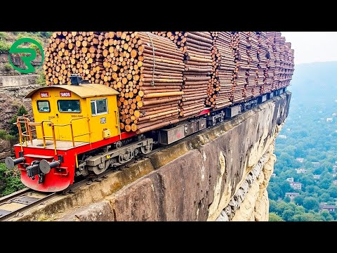 Most Dangerous Roads And Railway Tracks In The World - Part 3
