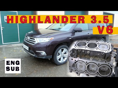 TOYOTA Highlander 3.5 (V6) - Engine with a surprise!