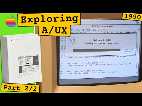 A/UX 2.0 Exploration: Apple’s Forgotten UNIX (Pt. 2 of 2)