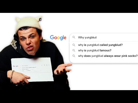 YUNGBLUD Answers His Most Googled Questions ⚡ JAM FM