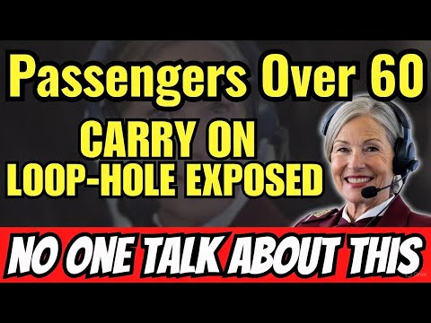 How to Take Advantage of the Airline Carry-On Loophole No One Talks About (If You're Over 60)