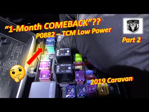(Pt 2) 1-MONTH Caravan COMEBACK?!? (P0882-TCM Power Low)