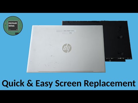 Fixed in 5 - HP Laptop Screen Replacement