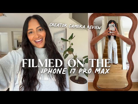 Day In My Life Vlog Filmed on iPhone 17 Pro Max 📱✨ | Camera Review & 16 Pro Max Comparison