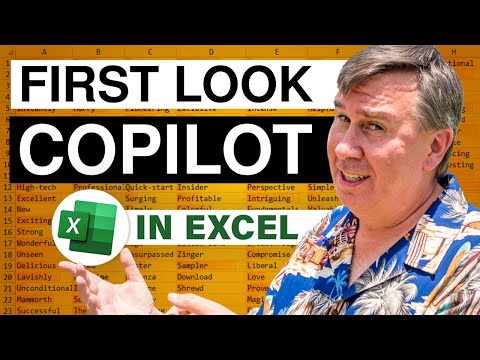 Excel - First Look At Copilot AI For Excel - Episode 2636