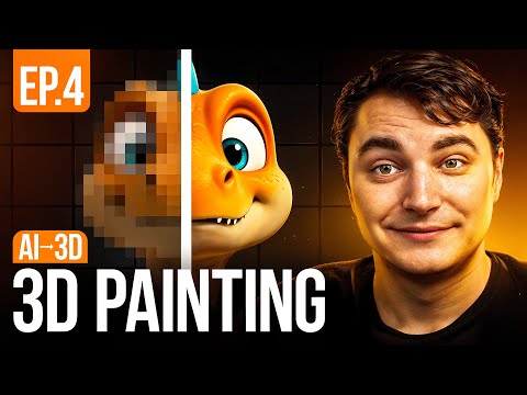 Ep.4 Texturing (Painting) - From AI to Game-ready
