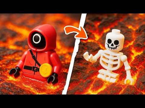 I found a LEGO Squid Game doll in a graveyard | Squid Game Season 3