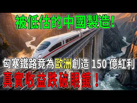 歐盟沉默，德國看傻！中國幫歐洲修了1條「印鈔機」？150億歐元背後的驚人真相！#中國基建#打臉現場#匈塞鐵路#黑科技#歐洲經濟#超級工程#硬核科普#神操作
