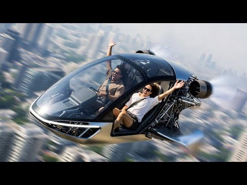 Newest Flying Cars From China!