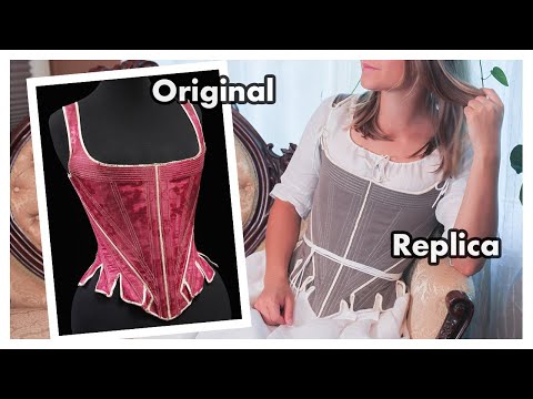 Making 18th Century Stays by HAND - Historical Corsets