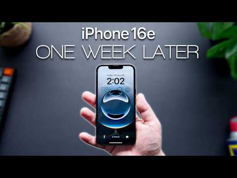 iPhone 16e One Week Later - WATCH BEFORE YOU BUY!!