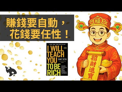 不再為錢發愁：從0開始打造財務自由的致富系統 I Will Teach You To Be Rich | 小麥讀書 #81
