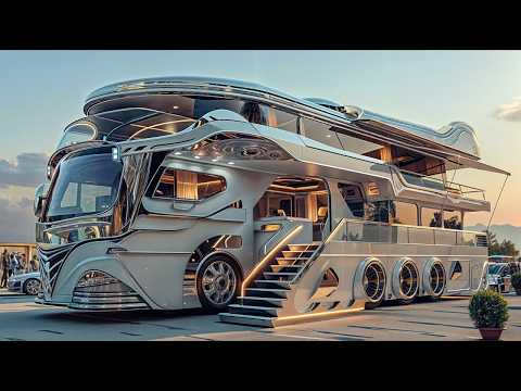 Tour the 21 Most INSANE Luxury Motorhomes Ever Made 🚌💰 | You’ll Wish You Owned One!