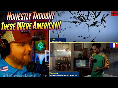 American Reacts to HUGELY Popular European Songs That Rocked America